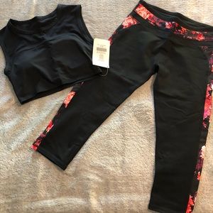 Fabletics Sports Bra and Capris